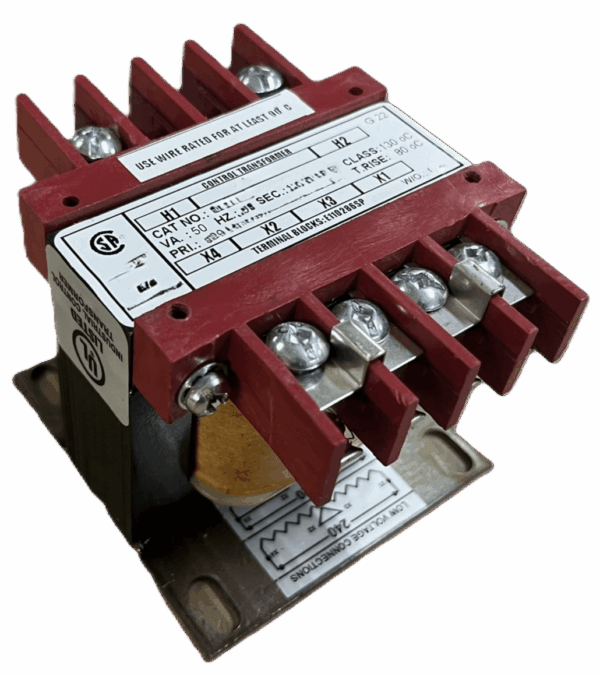 100VA 208 Volts to 120/240 Volts Single Phase Control Transformer