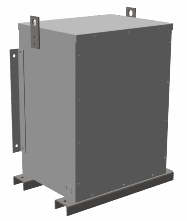 37.5kVA 600 Volts to 120/240 Volts Single Phase Encapsulated Isolation Transformer
